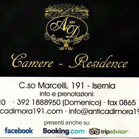 Antica Dimora 191 Isernia Exterior foto